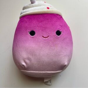 Pink Icecream Plush Cup with Whipped Top